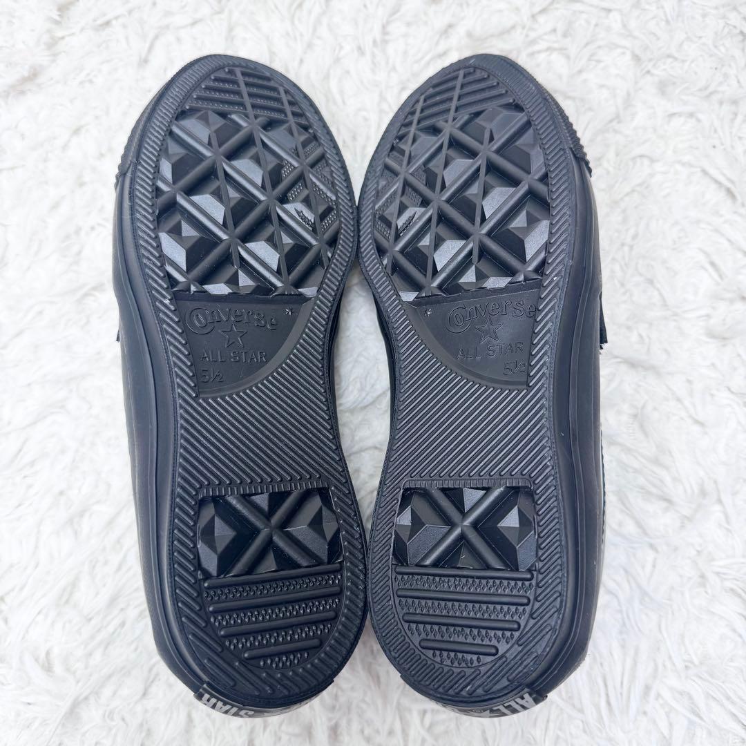 【新品未使用】コンバース オールスター ローファー 24.5 ブラック