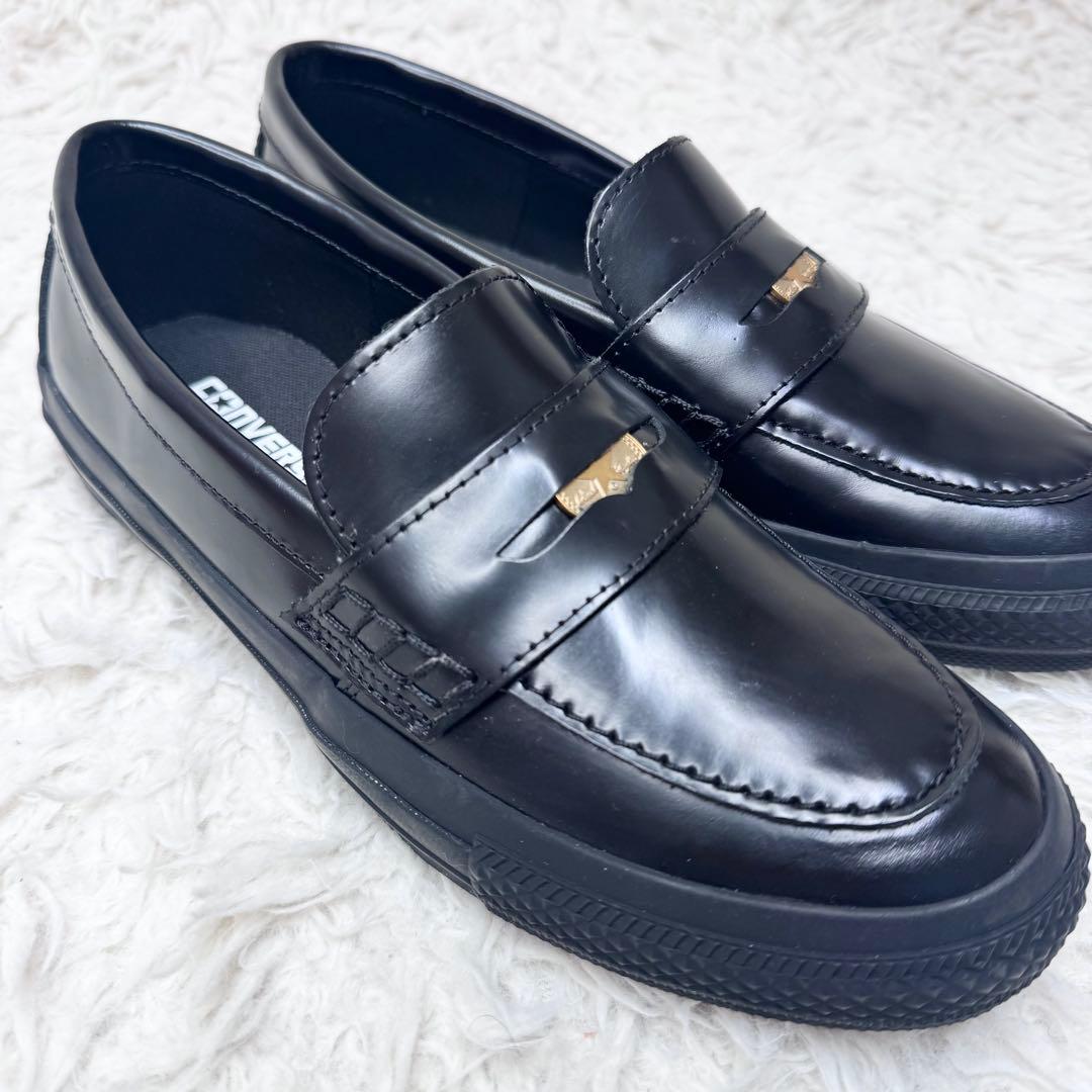 【新品未使用】コンバース オールスター ローファー 24.5 ブラック