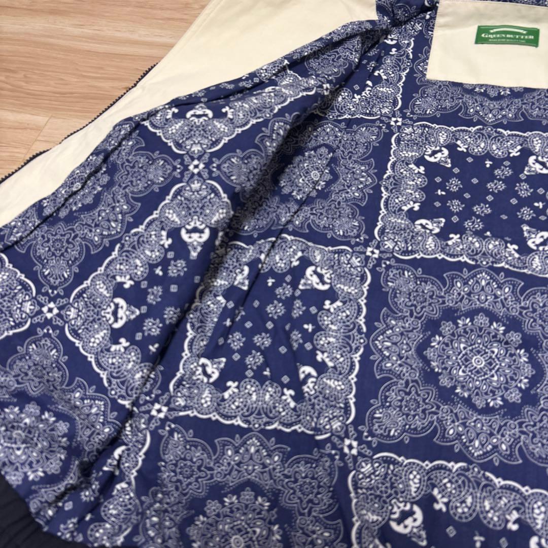 ▪️GREEN BUTTER グリーンバター Trucker Jacket 柄