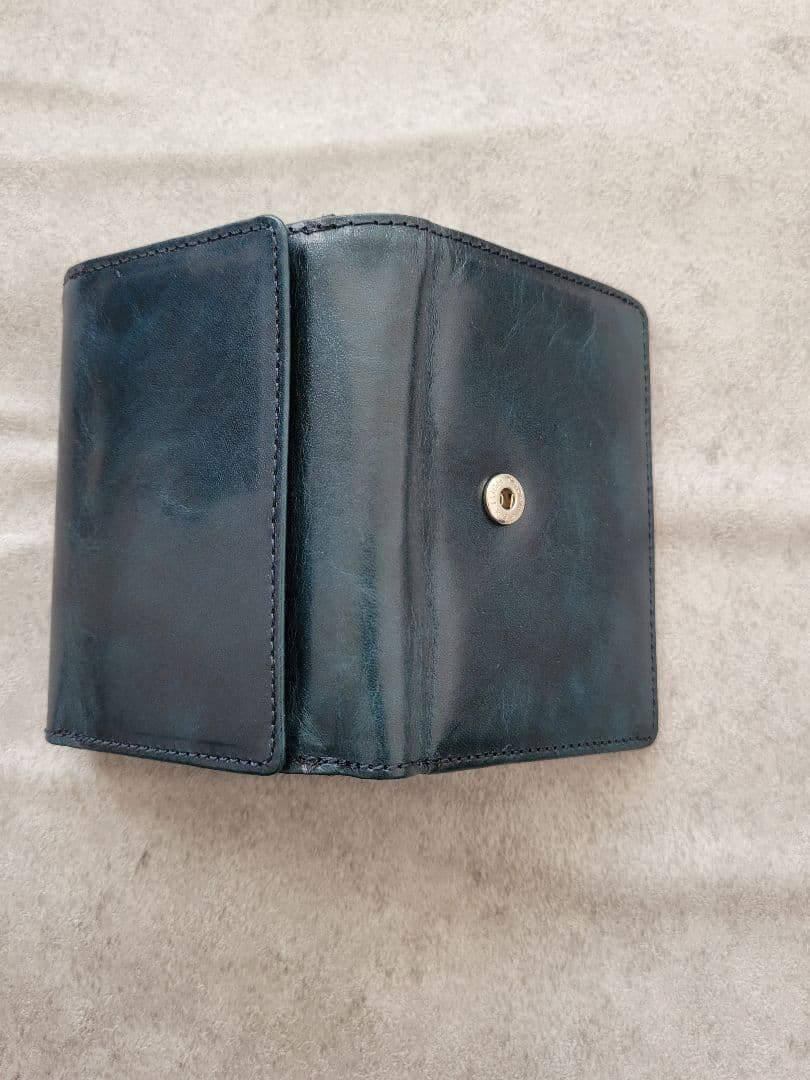 master-piece コンパクトウォレット(三つ折り)ブルー