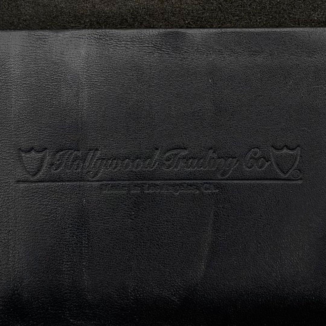 HTC ミディアムウォレット ターコイズ サンバースト スタッズ ブラック