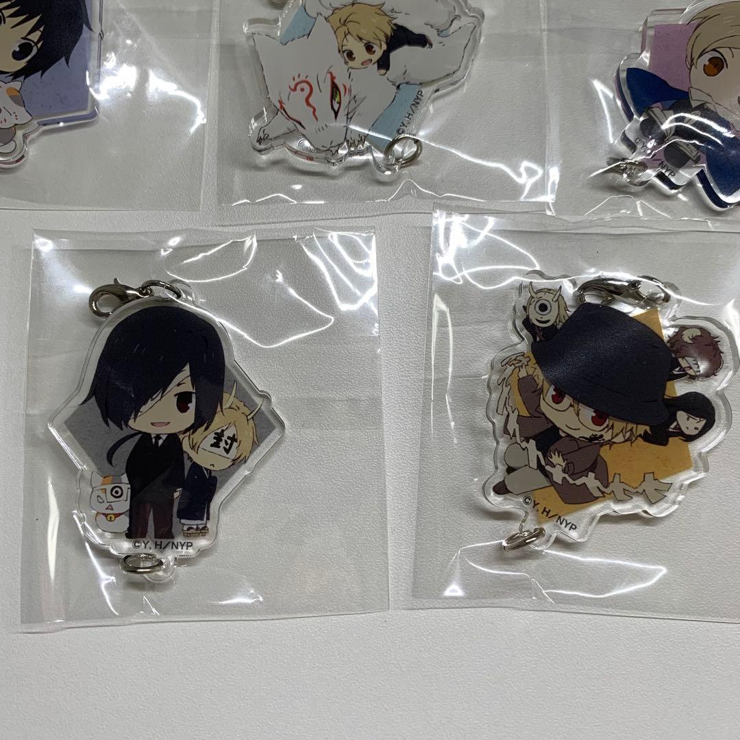 夏目友人帳　つながる！　アクリルキーホルダー　8点セット