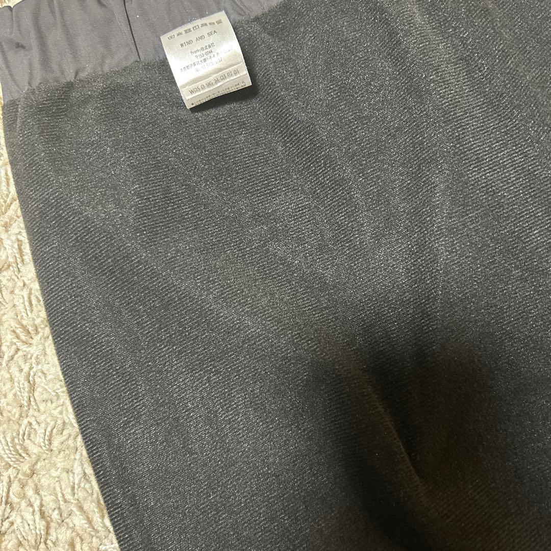 WIND AND SEAナイロンパンツＬブラック未使用