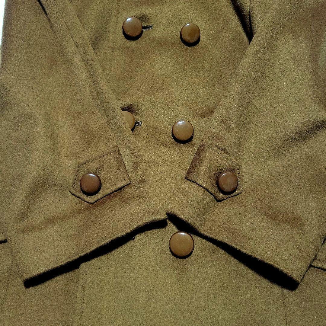 【未使用級 カシミヤ100%】レリアン　ロングコート ダブルブレスト キャメル