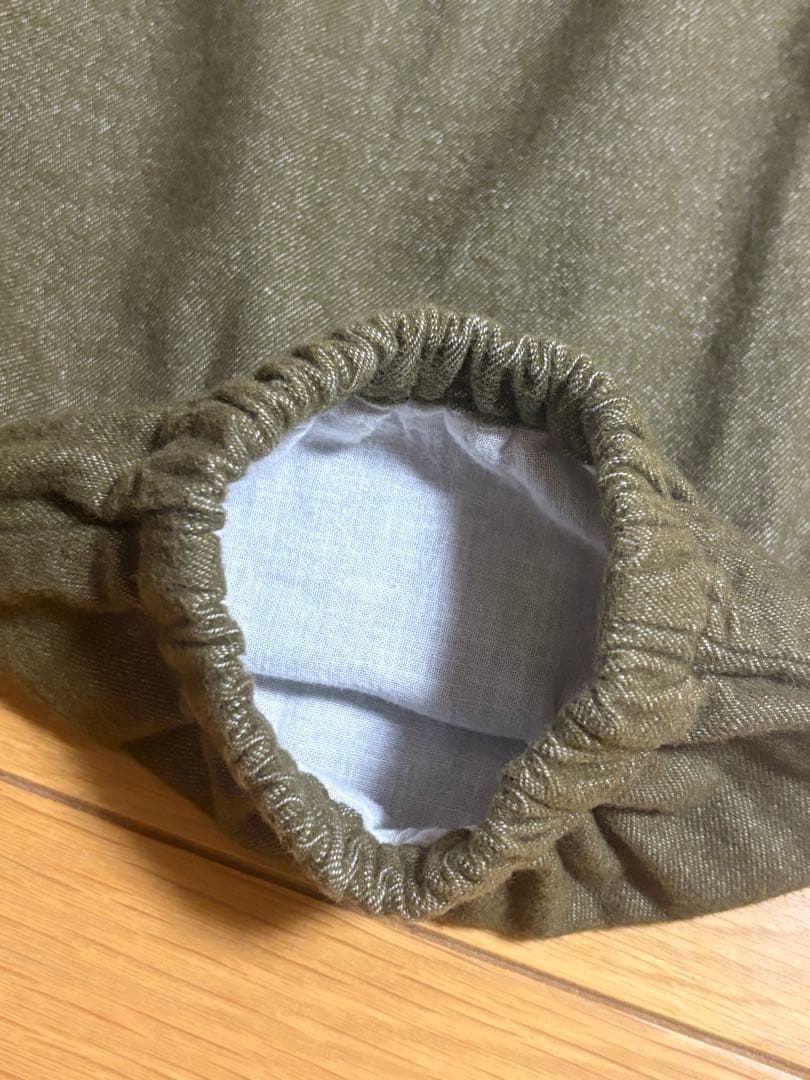 美品✨中川政七商店 あったかもんぺパンツ L カーキ