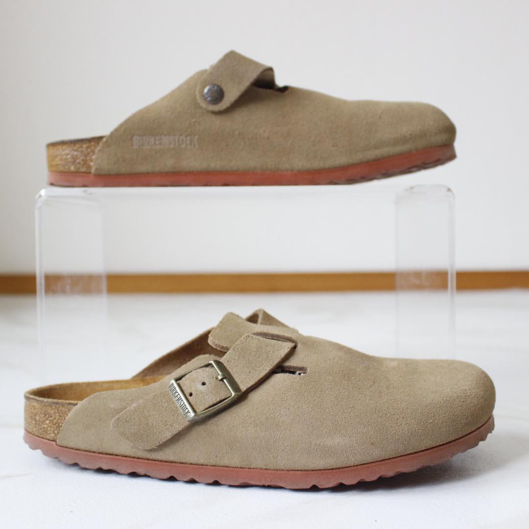 BIRKENSTOCK ボストン 26.5cm スエード ジャスパー