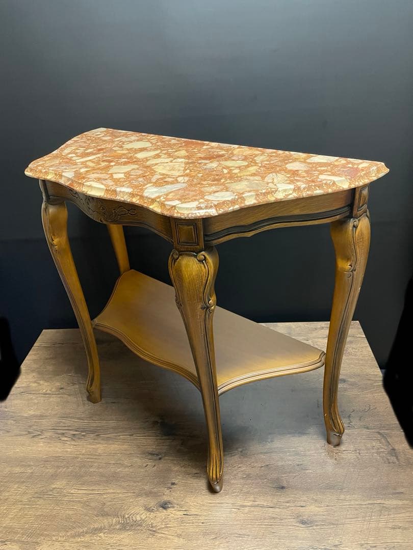 イタリア製　高級　コンソール テーブル 猫脚