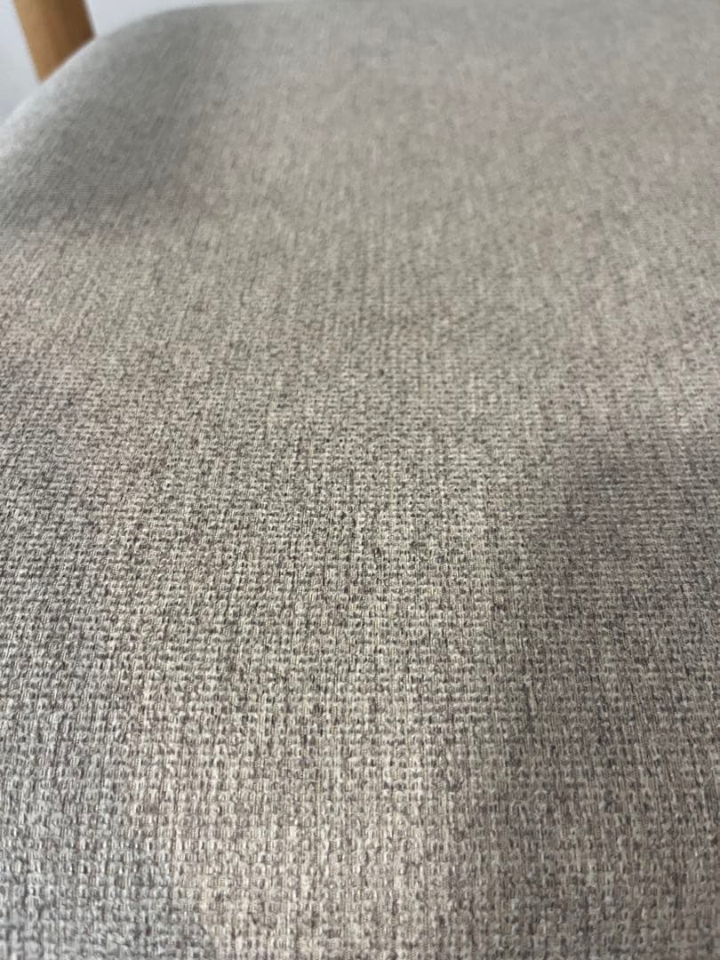 ダイニングチェア 肘付き 木製 無垢材 (ナチュラル／ライトオークル)