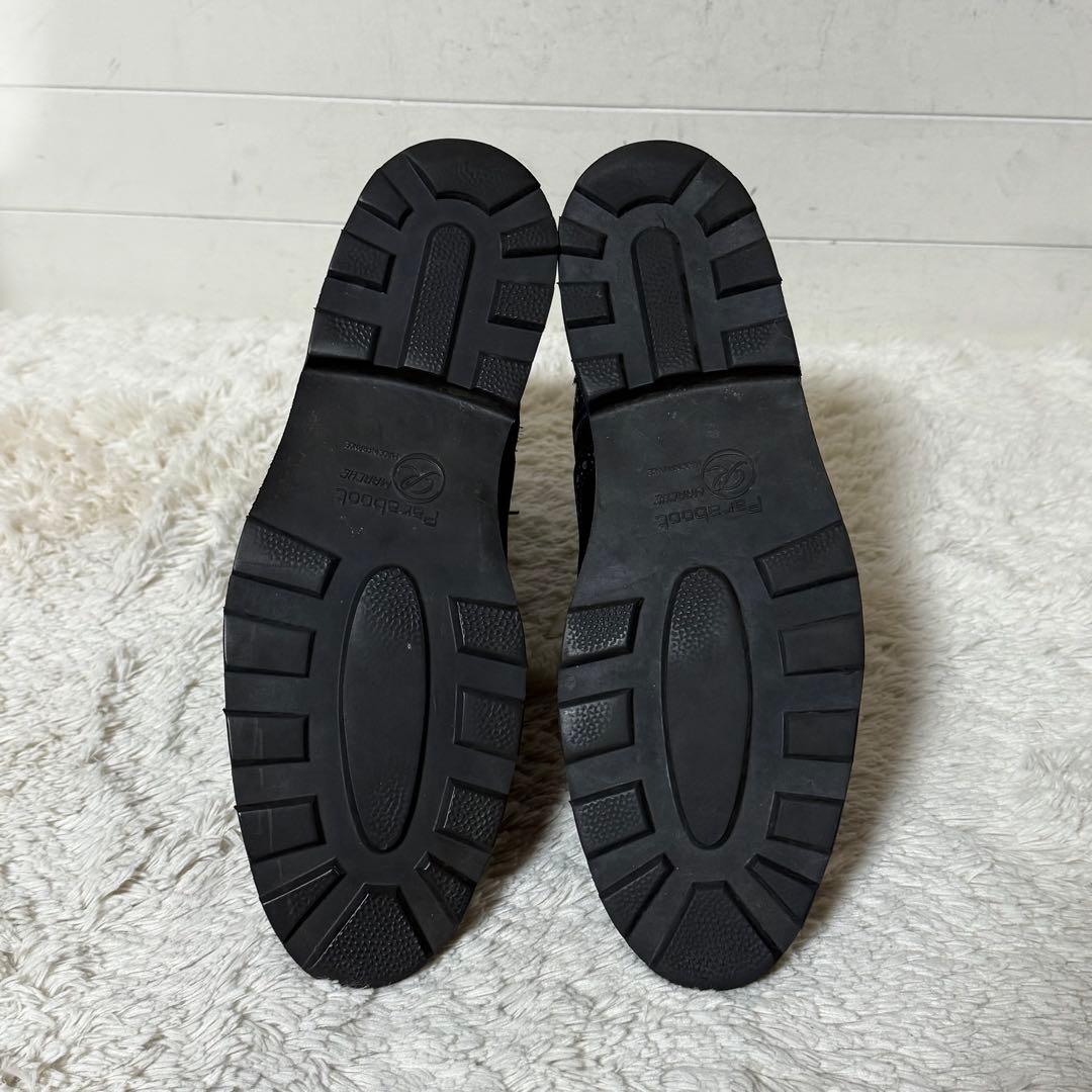 ⭐️極美品⭐️　タケガハラトシノスケ　レースアップブーツ　ブラック　レザー