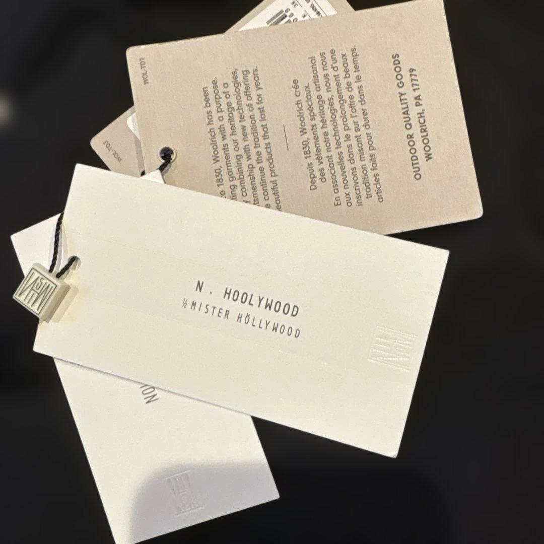 (今週末限定)N.HOOLYWOOD × WOOLRICH ダウンベスト