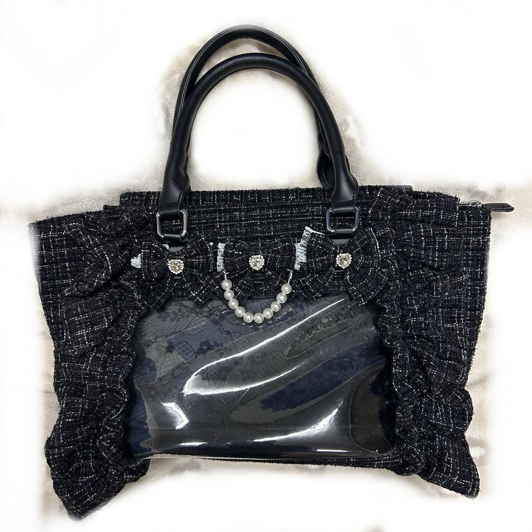 アンクルージュ Ank Rouge 確定ファンサのおまじないBag 大 黒 痛バ