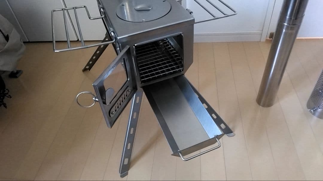 新品未使用 Soomloom KK-stove 純正煙突ガード、ダンパー　セット