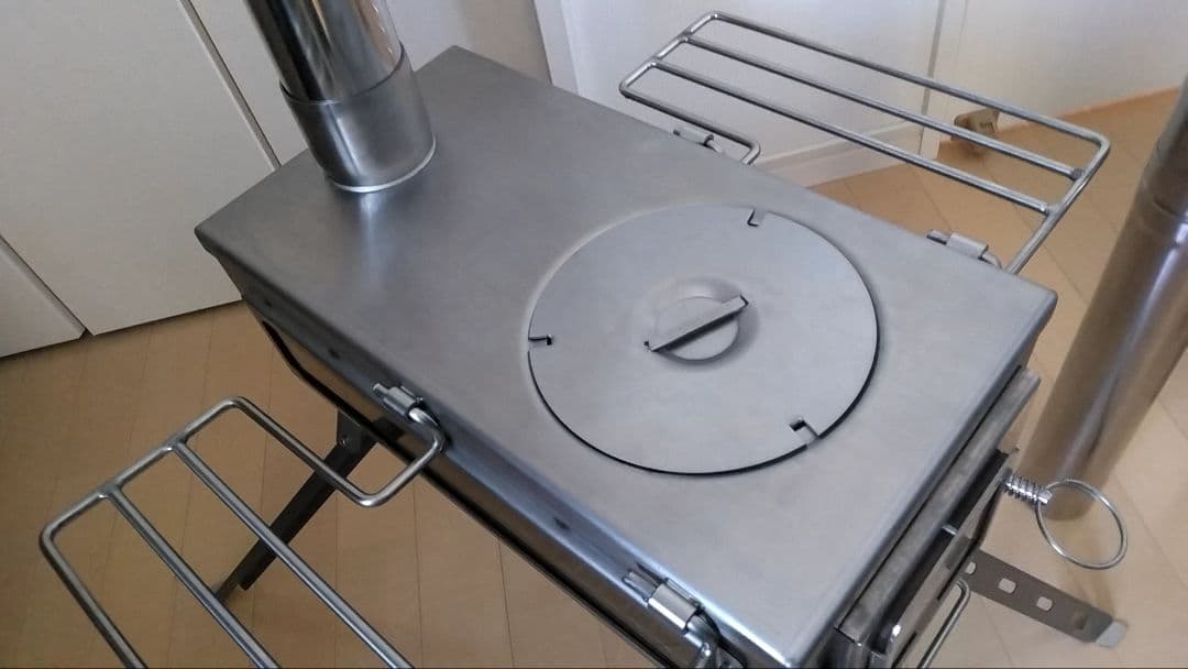 新品未使用 Soomloom KK-stove 純正煙突ガード、ダンパー　セット