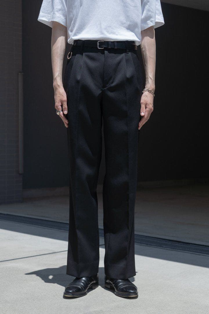 パンツ th products \"QUINN Wide Tailored Pants\"