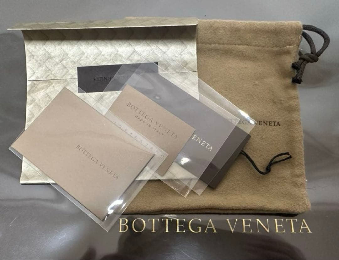 ★【極美品】ボッテガヴェネタ ケース ラム／ネロブラック／ゴールド✨✨✨3️⃣
