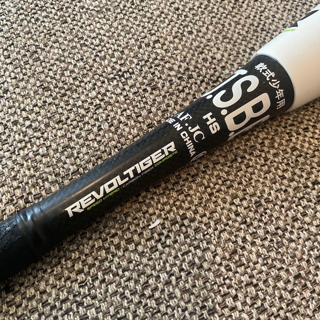 少年軟式野球 バット　美津和 タイガー　レボルタイガー　80.5cm 620g