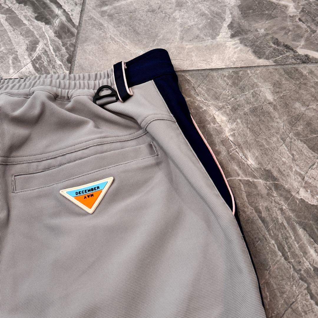 【新品未使用】DECEMBERMAYバイカラーゴルフパンツXL