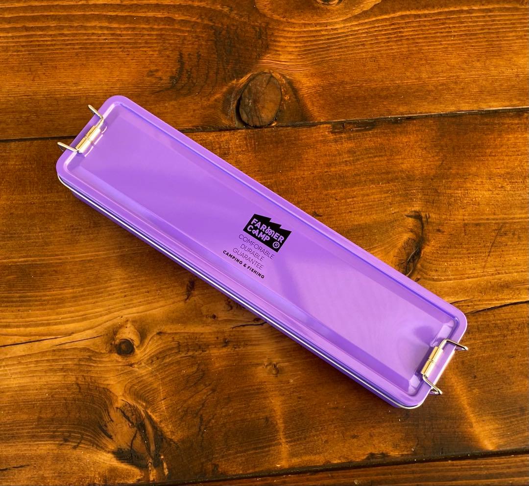 タナゴ釣りセット　パープル　1.8m 小物釣り　タナゴ竿　タモ網　収納box