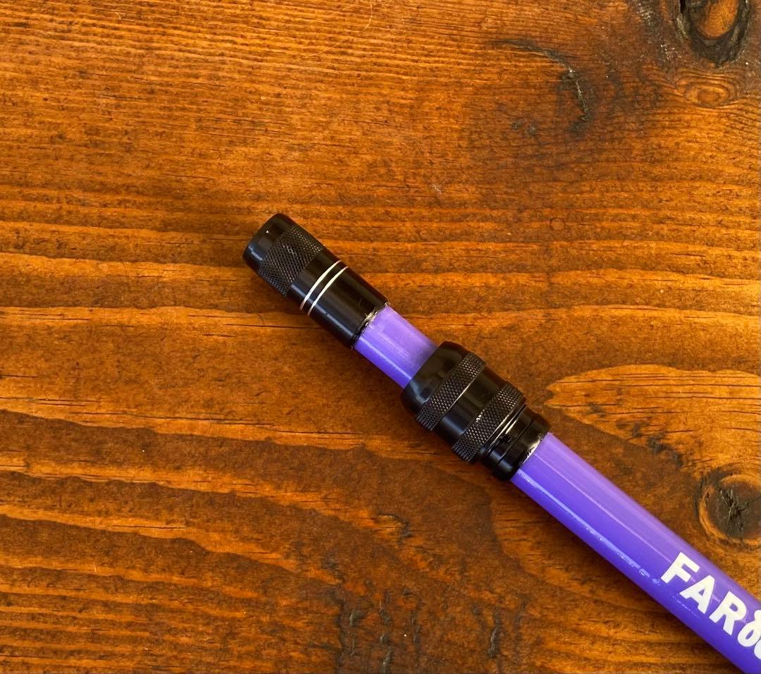 タナゴ釣りセット　パープル　1.8m 小物釣り　タナゴ竿　タモ網　収納box