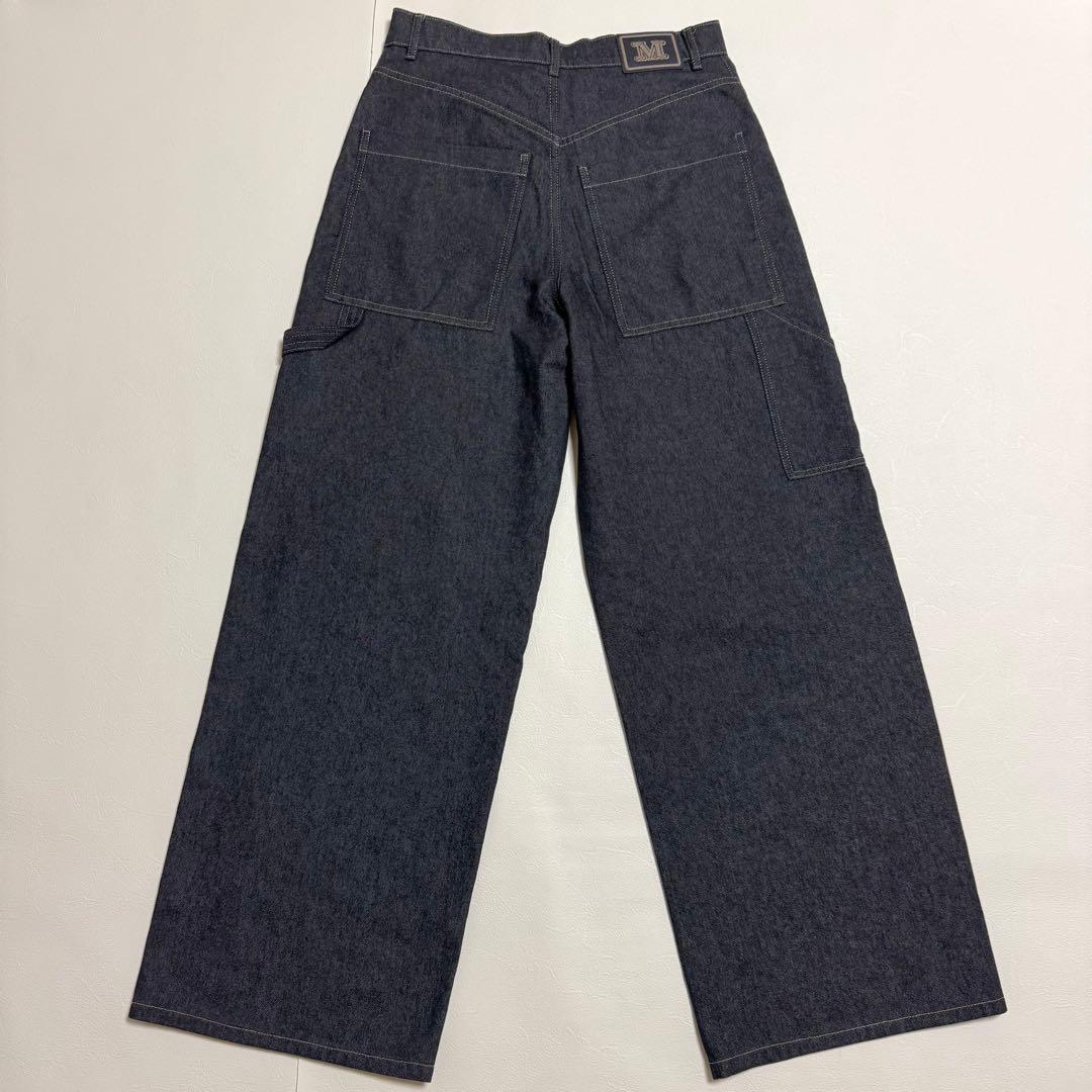 美品♡マックスマーラ　デニム ワークパンツ カーペンター　42 ジーンズ　パンツ