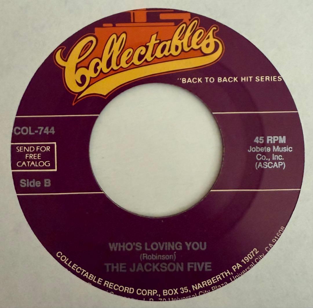 Jackson5 A Retrospective 7インチレコード7枚組BOX