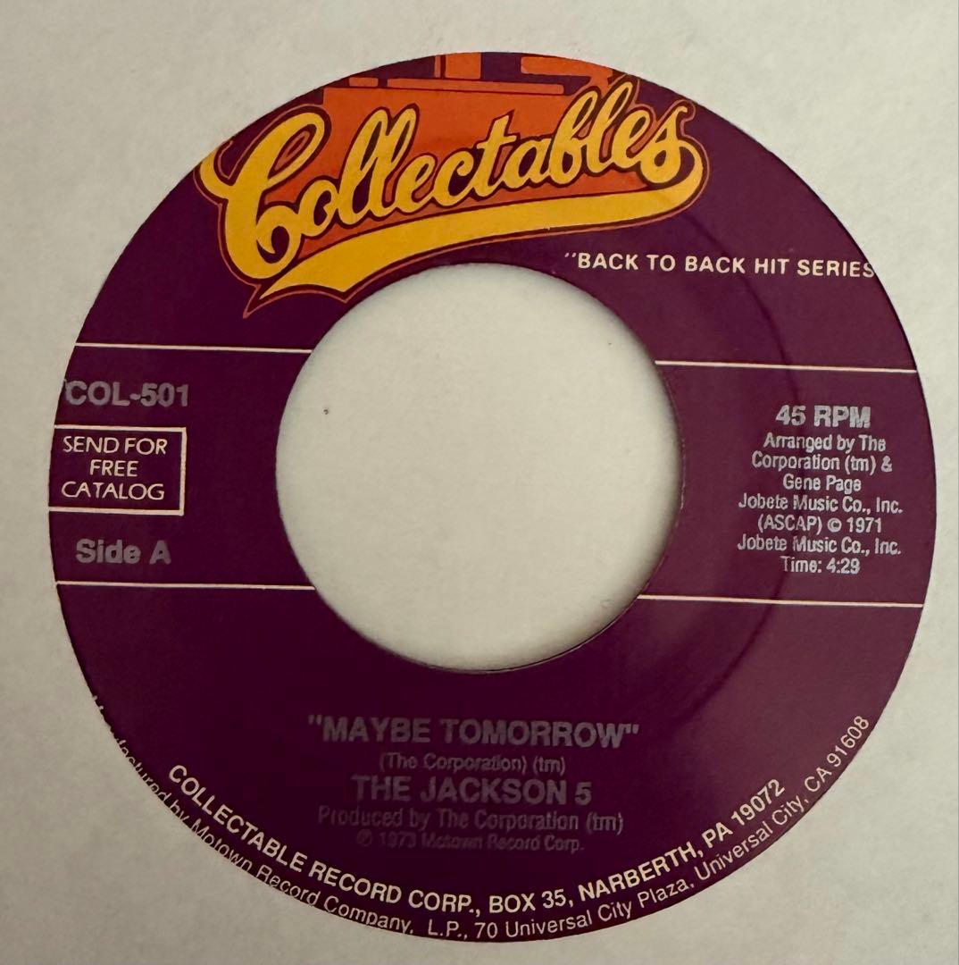 Jackson5 A Retrospective 7インチレコード7枚組BOX