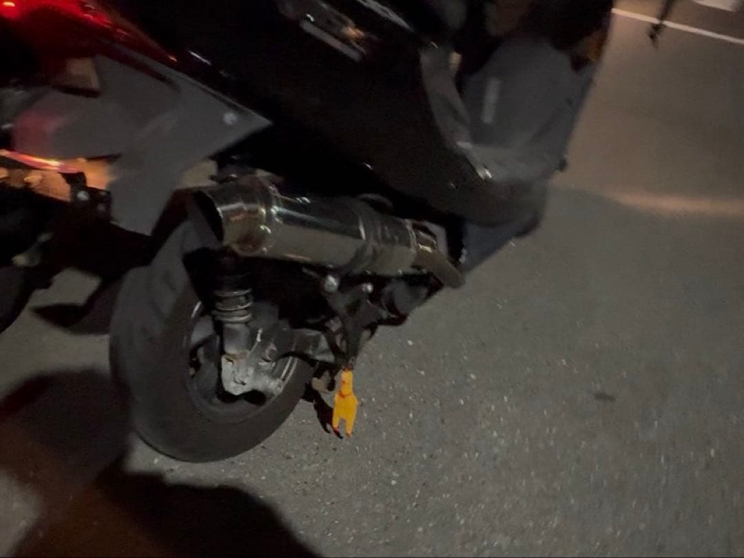 エキパイ檄吸い　gsr125、v125用BEAMS マフラー　定価5万