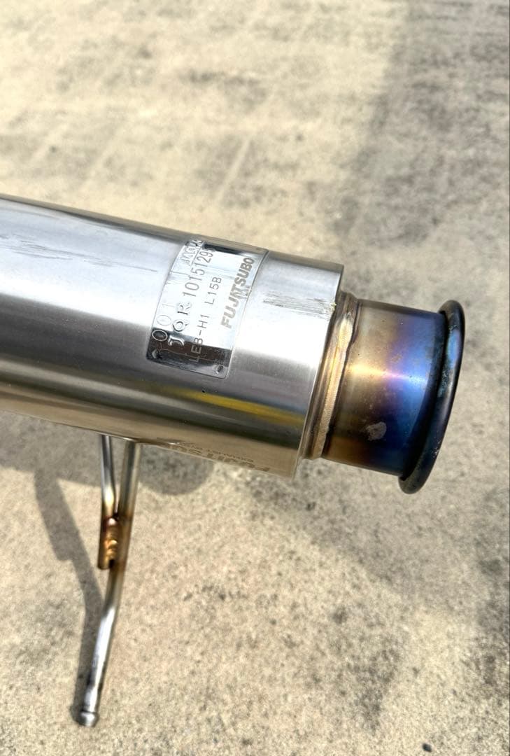 ホンダヴェゼル RU1 RU3 フジツボオーソライズRIVIDマフラーVEZEL