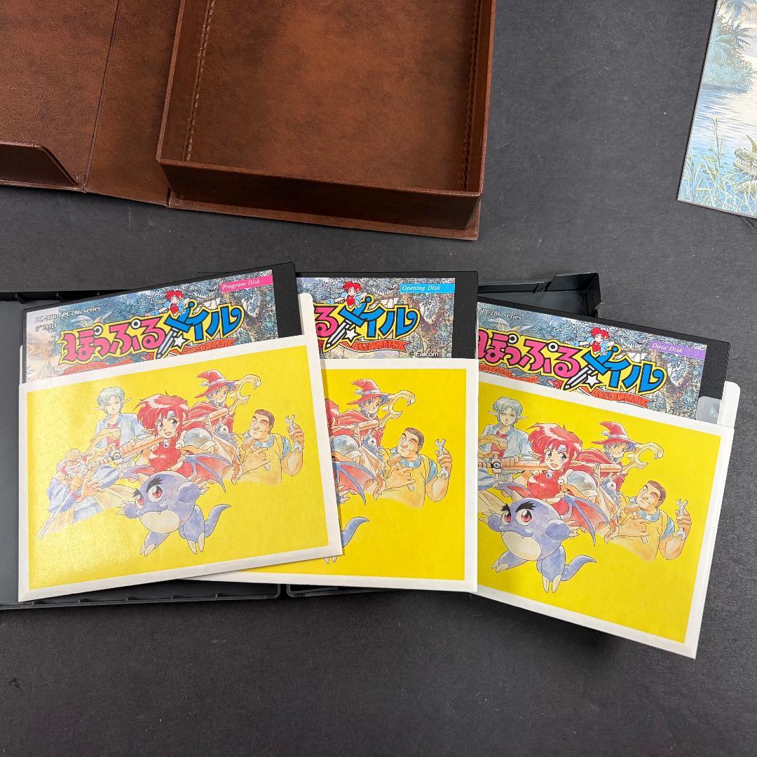 中古 訳あり ぽっぷるメイル PC-88 ＆ PC-98 ゲームソフト セット