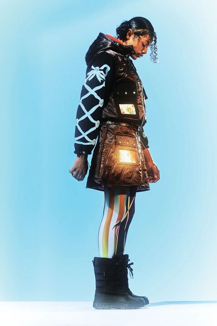 ダニエル着用 CHOPOVA LOWENA 23aw ひざ丈スカート