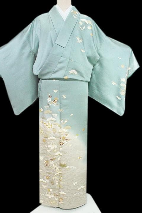 入学園式・ご結婚式・お茶会に♪　大人気モチーフ【宝尽くし文様】　新品の訪問着です