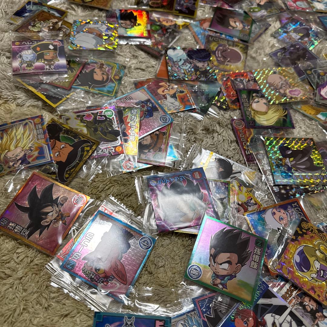 ワンピース、ドラゴンボール　他　ウエハースシール　まとめ売り【5473