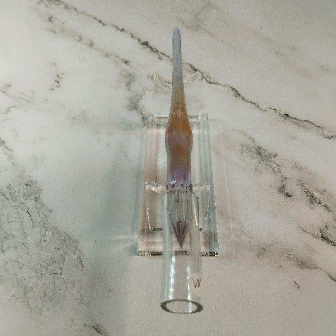 aun ガラスペン 紫月 ペン先 M 新品未使用品 アウン