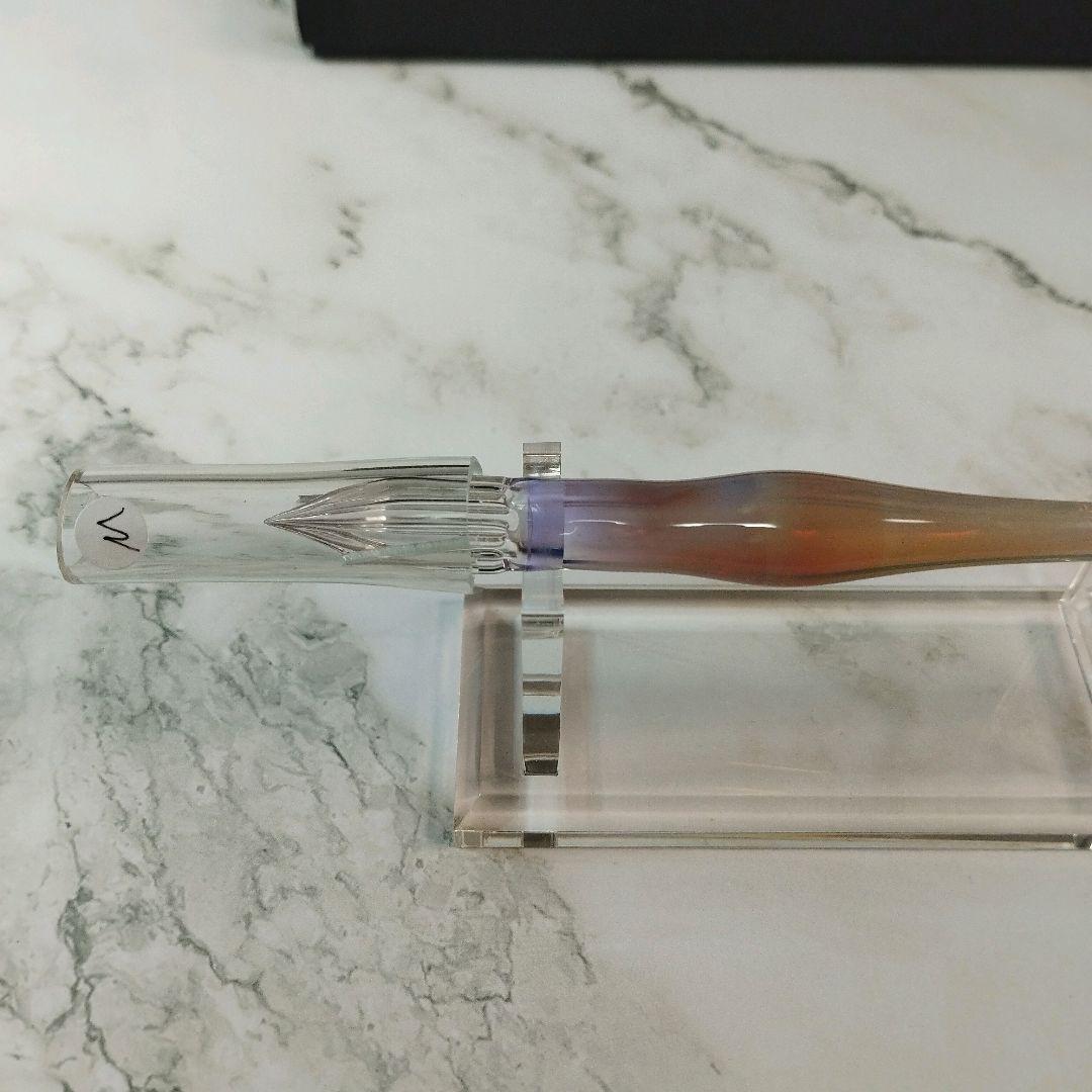 aun ガラスペン 紫月 ペン先 M 新品未使用品 アウン