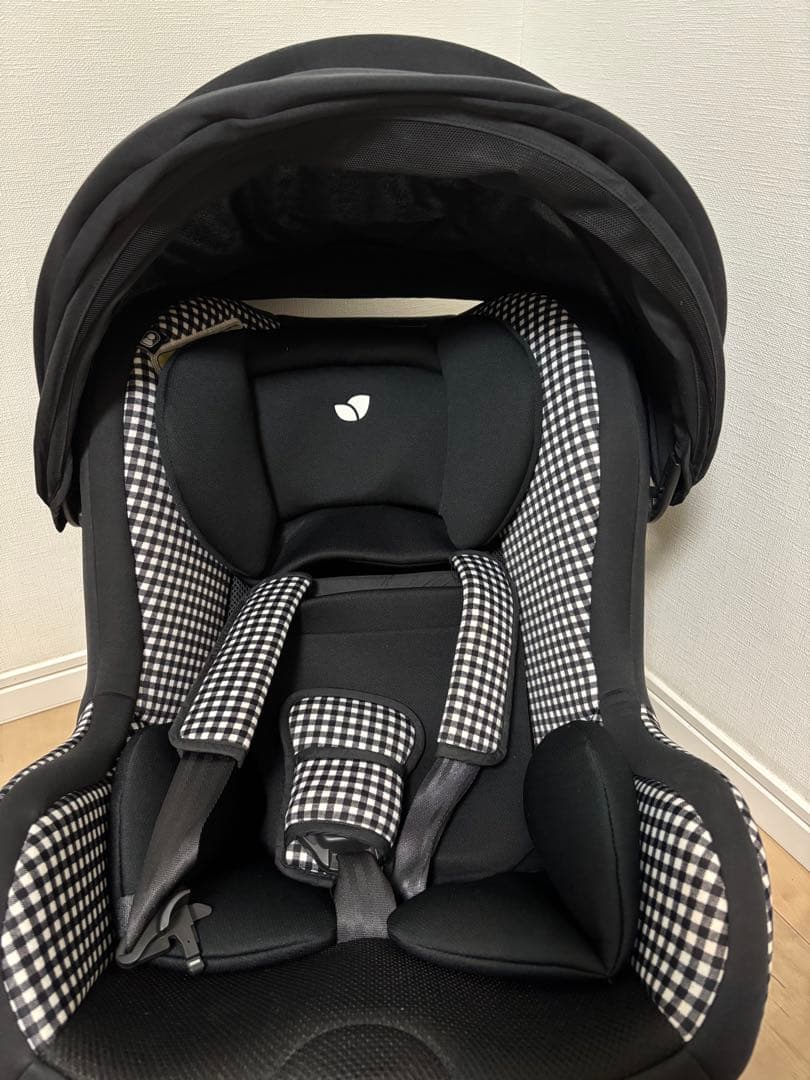 ジョイー Joie チルト キャノピー付 ギンガムチェック ブラック