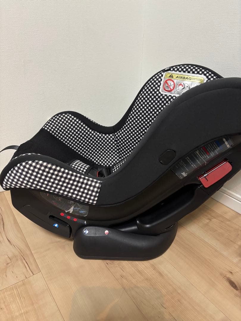 ジョイー Joie チルト キャノピー付 ギンガムチェック ブラック