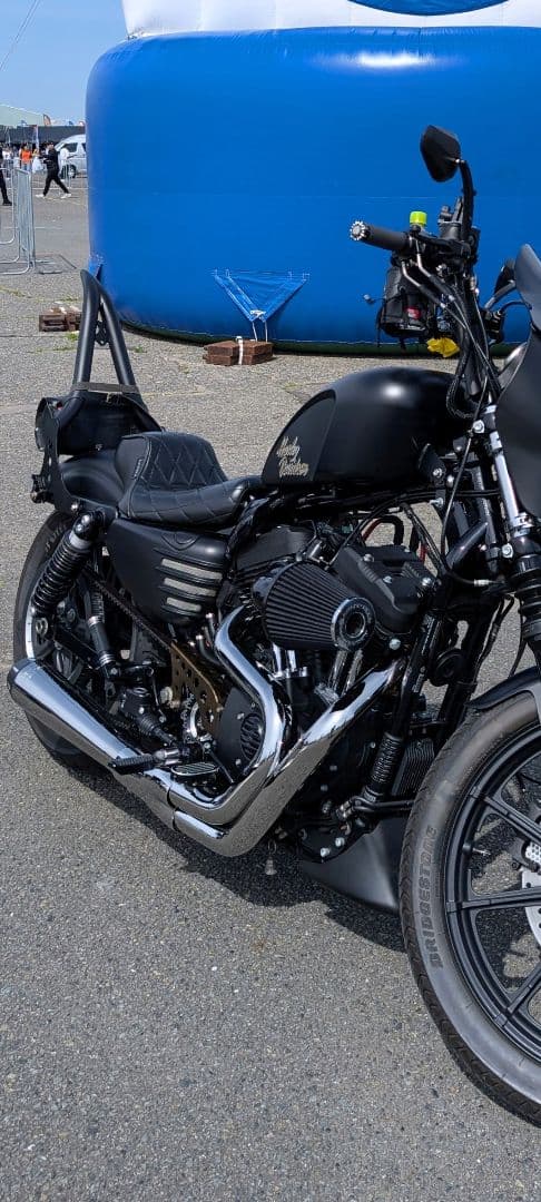 ハーレーダビッドソンスポーツスター14ー21バッサーニフルエキマフラー