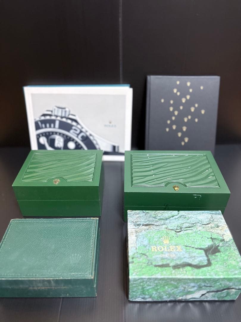 ロレックス　Rolex 時計箱4点セット+冊子2点