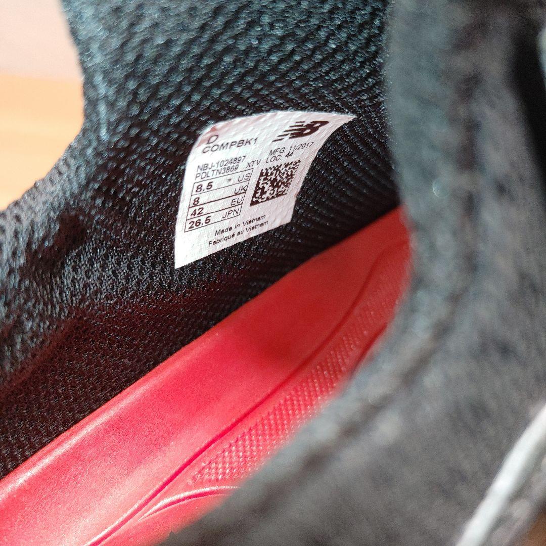 ニューバランス　野球　スパイク 26.5センチ　ポイント　ブラック