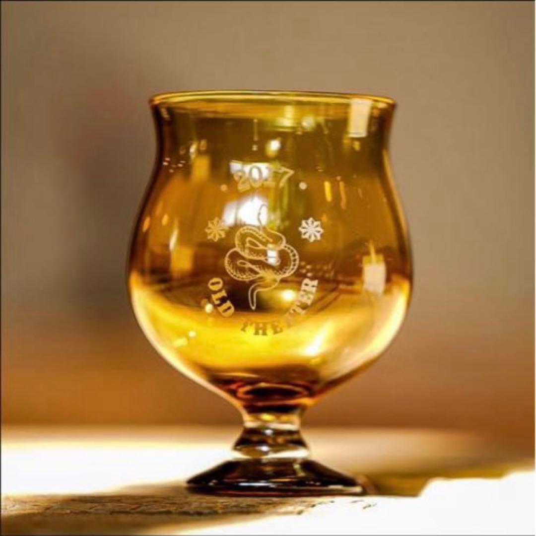 アンバーチューリップグラス　オールドマウンテン