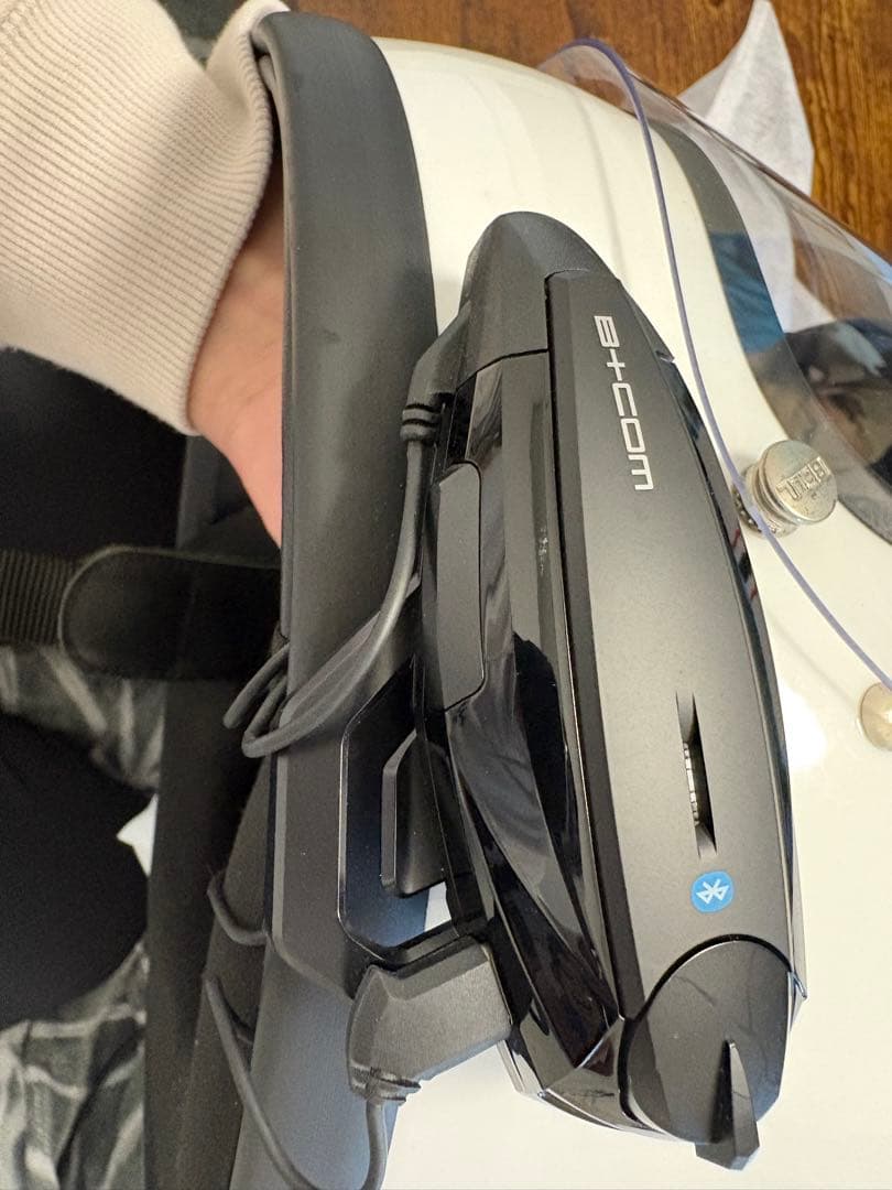 BELL STARⅡ ホワイト　B +COM付き