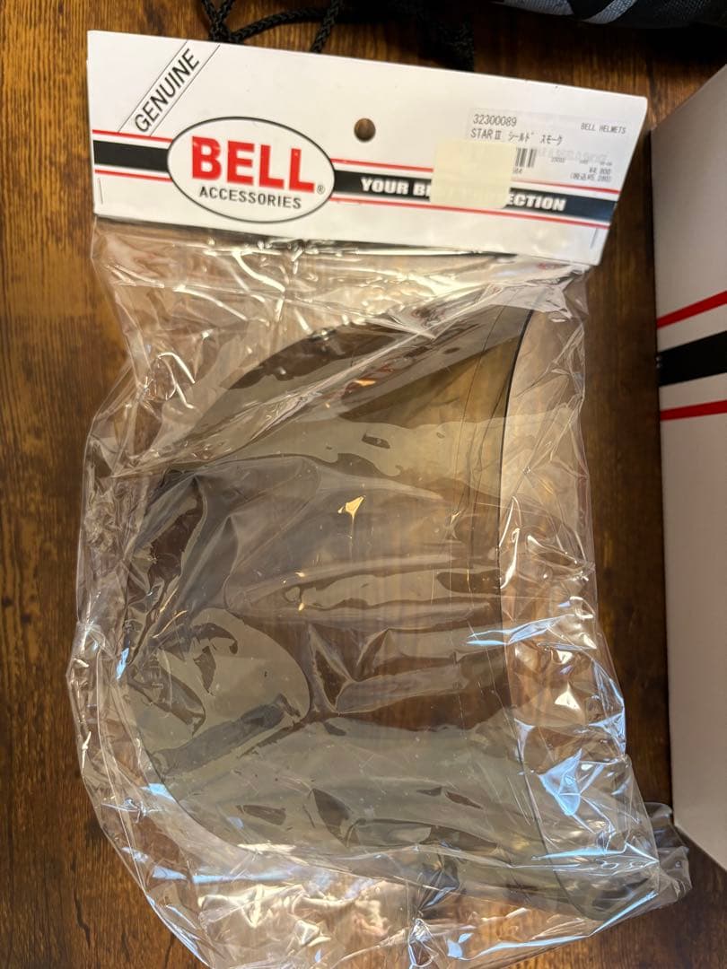 BELL STARⅡ ホワイト　B +COM付き