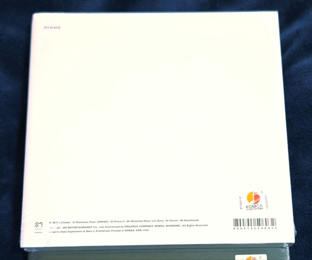 SHINee　ミノ　ミンホ　Chase　新品未開封 　　White