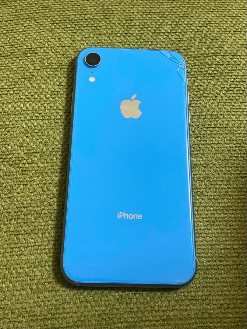 Apple iPhone XR ブルー 本体　64GB ジャンク品