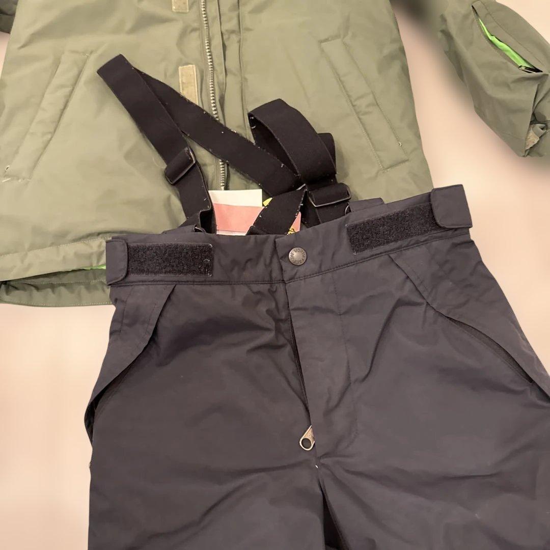 THE NORTH FACE 子供用スキーウェアセット 130 ソレルブーツ