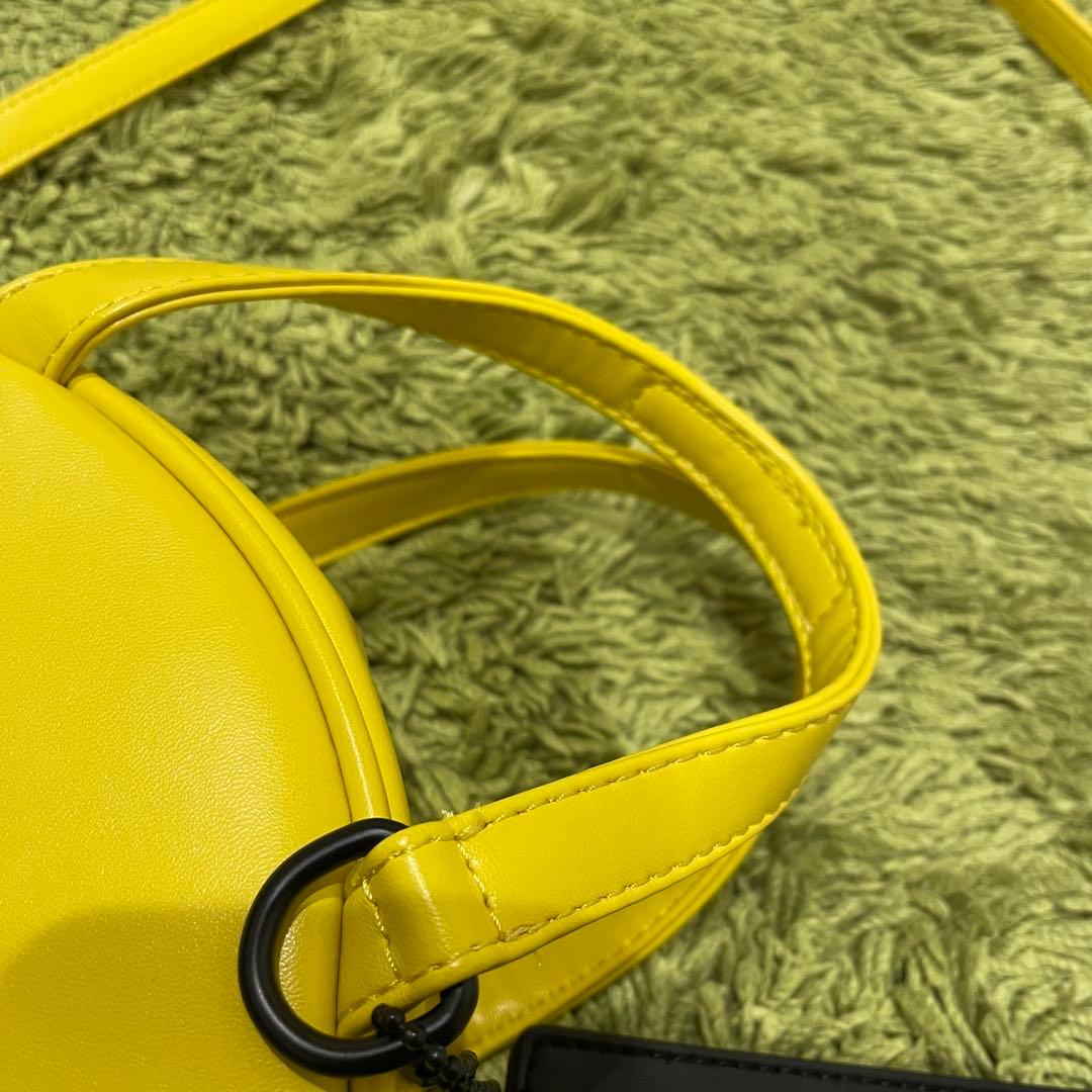 パーリーゲイツ PEARLYGATES ショルダーバッグ ニコちゃん イエロー