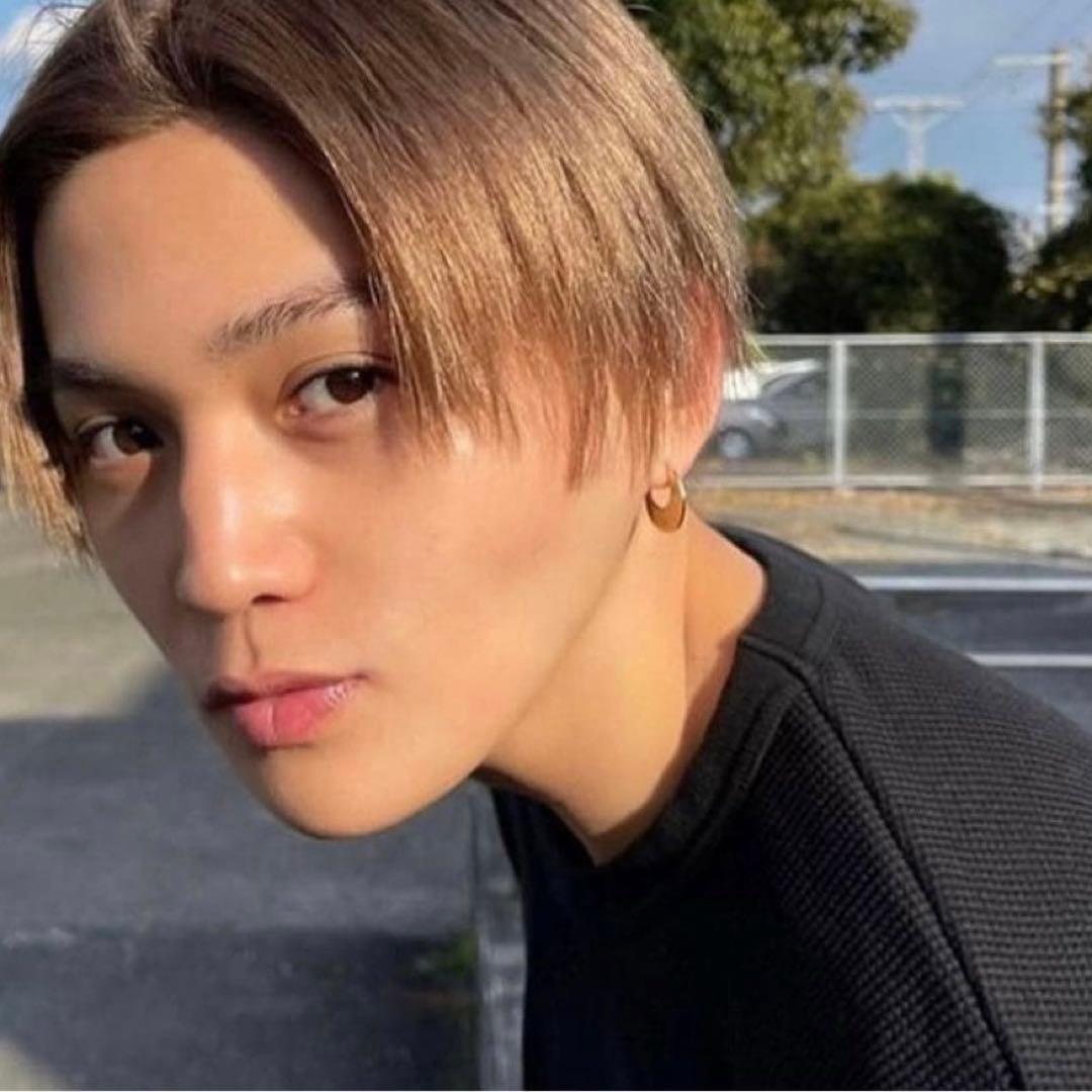 CALEE 八木勇征着用ピアス　MOON ROLL SILVER PIERCE