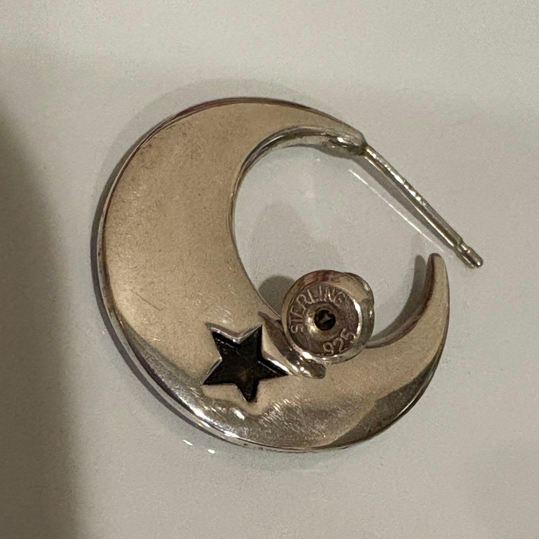 CALEE 八木勇征着用ピアス　MOON ROLL SILVER PIERCE