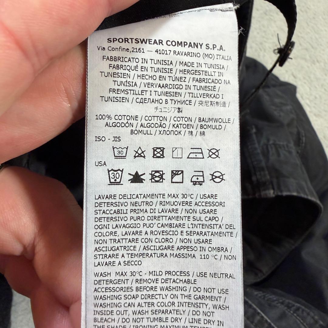 ストーンアイランド　カーゴパンツ　30サイズ　ブラック　7215318WA