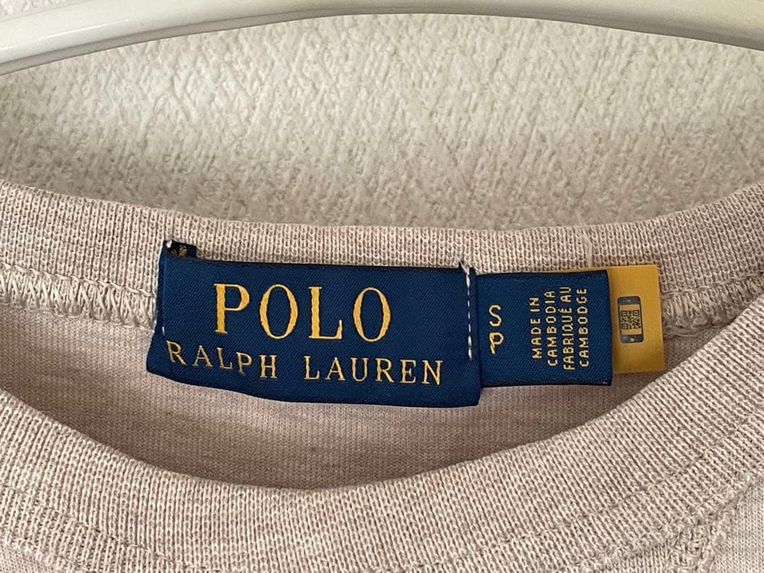 ⭐︎美品　ラルフローレン　スウェット　ベージュ　S⭐︎